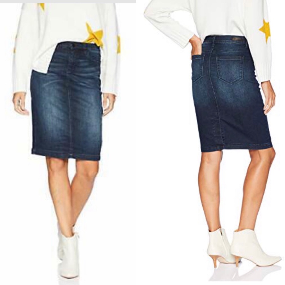 BLANK NYC | DENIM PENCIL SKIRT, 29